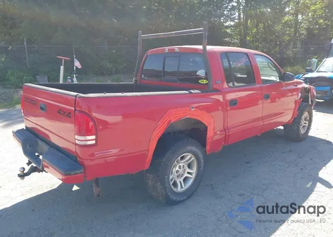 2001 Dodge Dakota Slt/Sport z USA, uszkodzony, nr VIN 1B7GG2AN11S208720